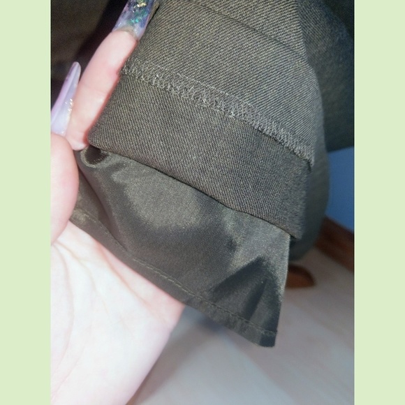 Ralph Lauren Pencil Midi Skirt Olive Green Size 4 - Picture 4 of 5